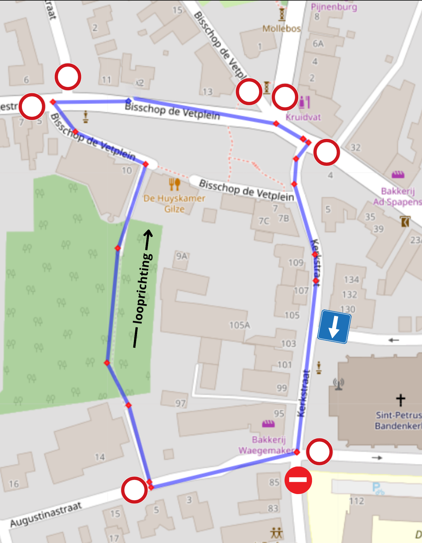 Route 500m/1000m